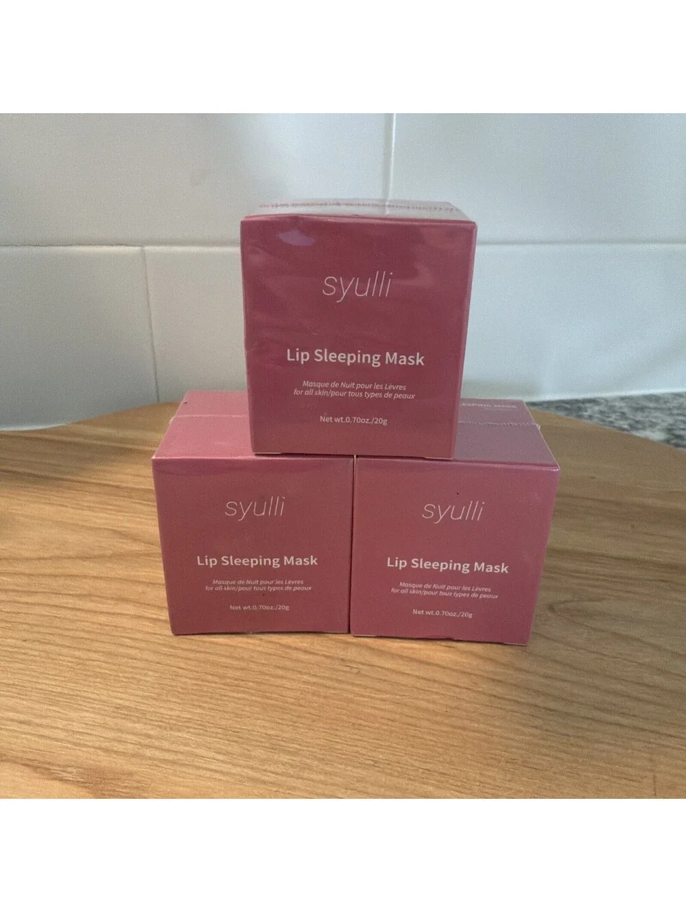 Syulli Sleeping Lip Mask Lot Of 3